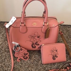 Coach Disney Minnie Mouse Purse, Wallet, Keychain